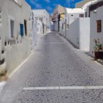 santorini off season caldera landscape
